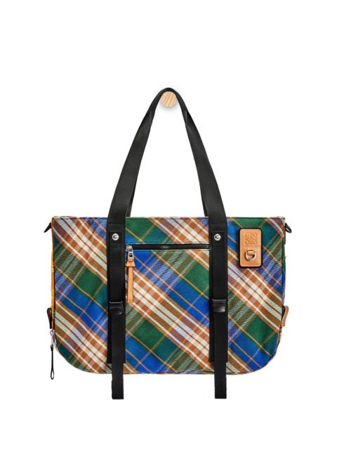 Loewe Tote bag in tartan