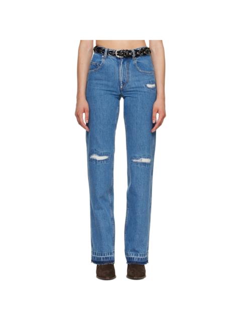 Isabel Marant Étoile Blue Zeah Jeans