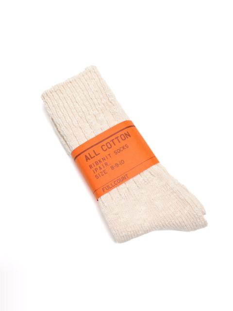FULLCOUNT 6110-2 Mix Socks Beige