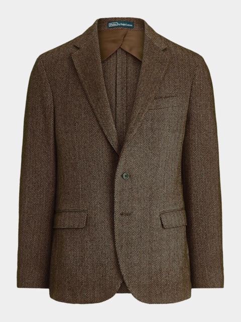 Polo Ralph Lauren Herringbone Wool-Blend Two-Button Sport Coat