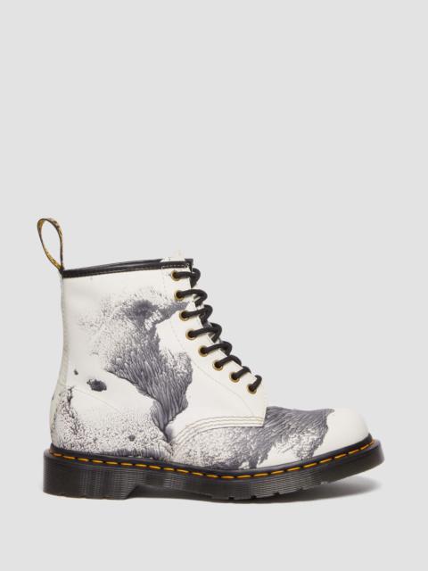 Dr. Martens 1460 Tate 'Decalcomania' Backhand Leather Lace Up Boots