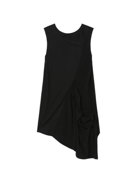 Y's ruffle-detailing top