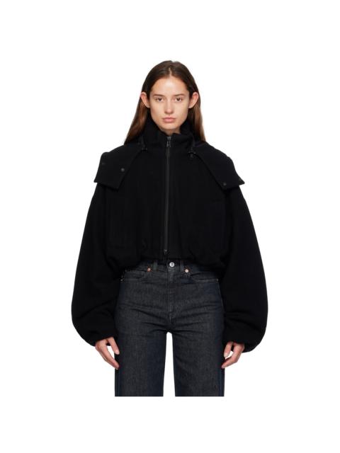Y's Black N-Short Jacket