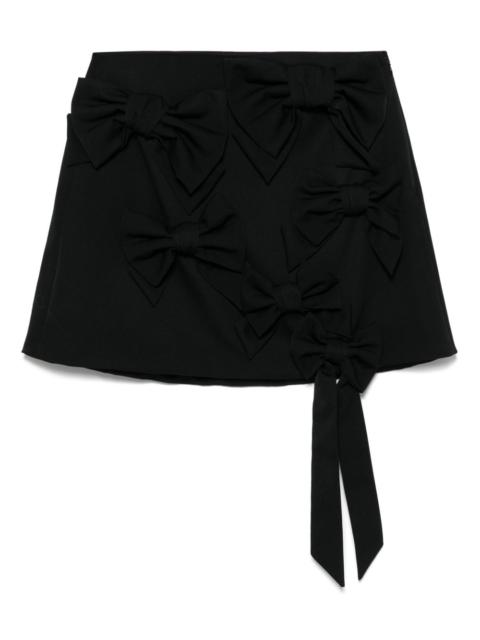 VIKTOR & ROLF bow bouquet mini skirt