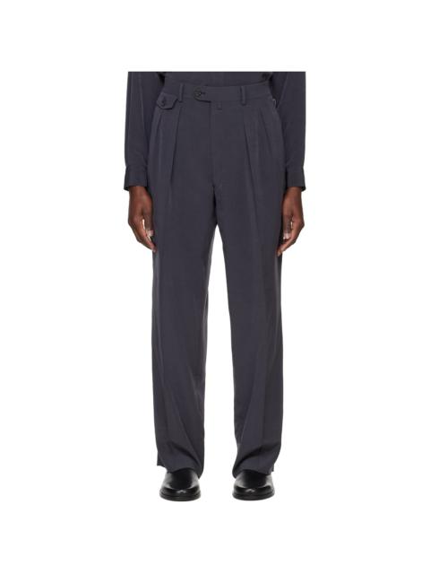 RAINMAKER KYOTO Gray Wide Trousers
