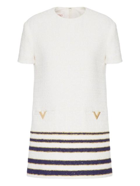 Valentino Mariniere tweed short dress
