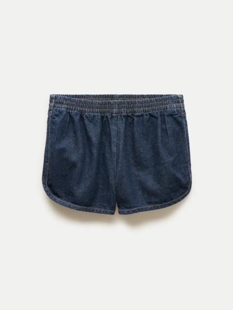 J.CREW Boxer short in drapey denim