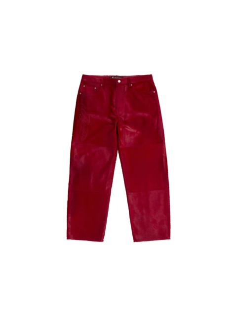 Supreme Supreme Ponyhair Loose Fit 5-Pocket Jean Red