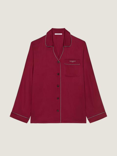 Givenchy PYJAMA SHIRT IN SILK
