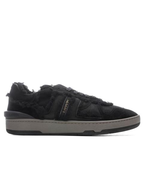 Lanvin LANVIN CLAY LOW TOP SNEAKERS - ANTHRACITE/BLACK