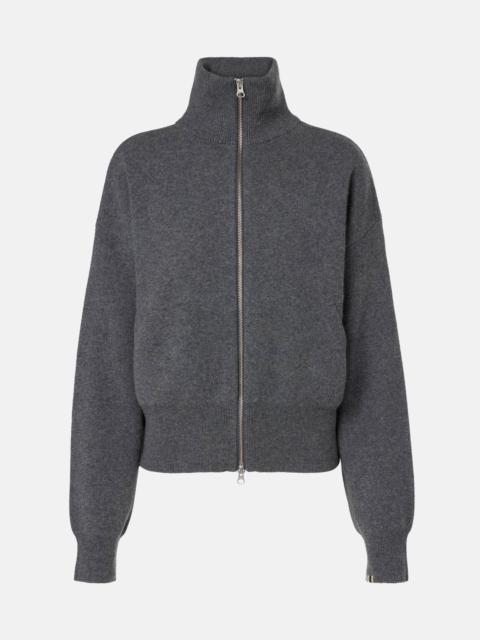 extreme cashmere N°385 Xtra Cute cashmere zip-up jacket