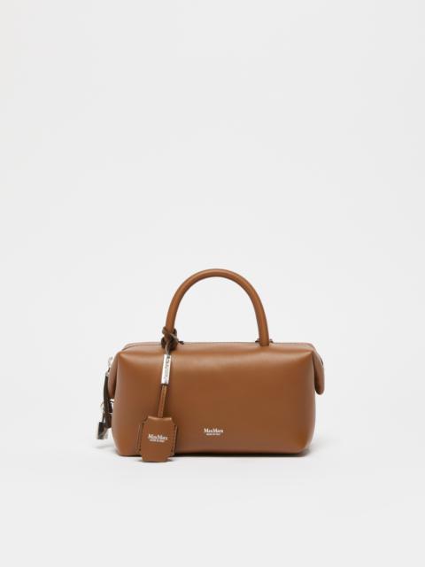 Max Mara HOLDALLS Small shiny leather satchel bag
