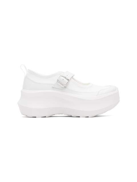 Comme Des Garçons White Salomon Edition RX Marie Jeanne Platform Sneakers