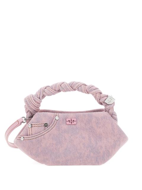GANNI Ganni Mini Bou Logo-detail Tote Bag