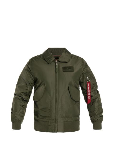 ALPHA INDUSTRIES patch pocket jacket