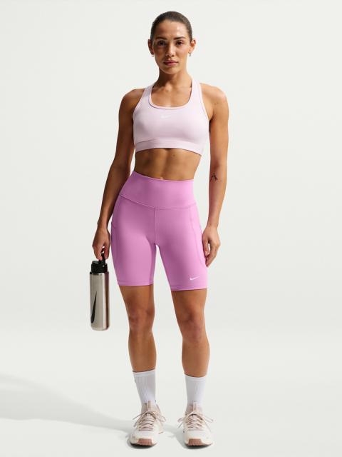 Nike Nike One Women's High-Waisted 8" Biker Shorts with Pockets