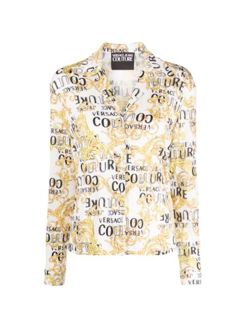 Logo Couture print shirt