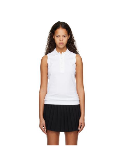 LACOSTE sleeveless 면 폴로 셔츠