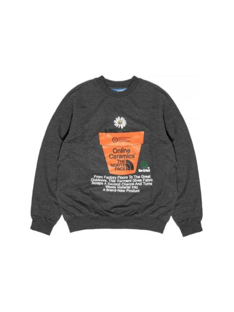 The North Face The North Face x Online Ceramics Regrind Crew Sweatshirt Black