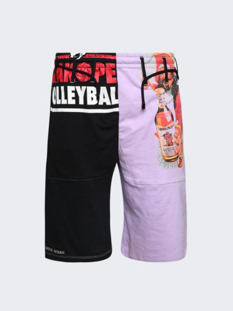 Marine Serre Regenerated Graphic T-Shirt Lilac Breeze