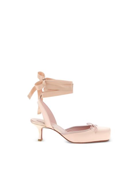 Christian Louboutin Cassia lace-up heeled pumps