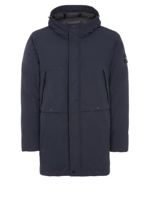 Stone Island 70826 MICRO TWILL DOWN BLUE | REVERSIBLE
