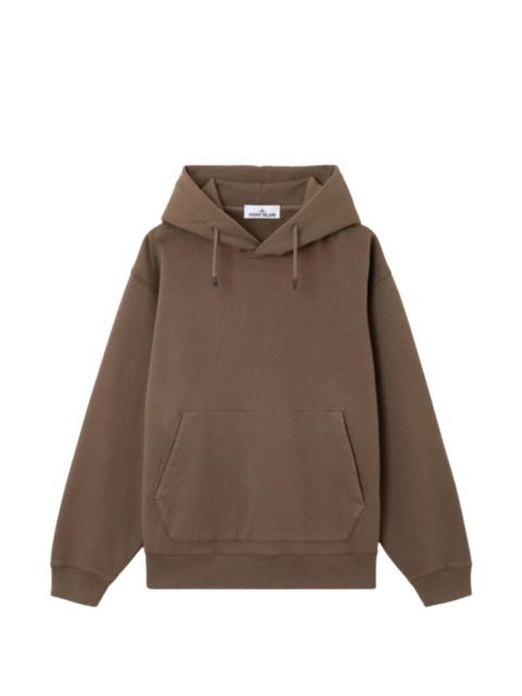 Stone Island graphic-print hoodie
