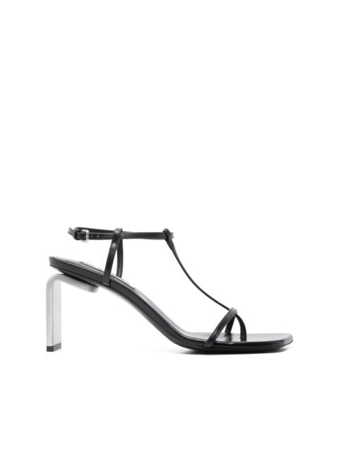 Jil Sander 80mm leather sandals