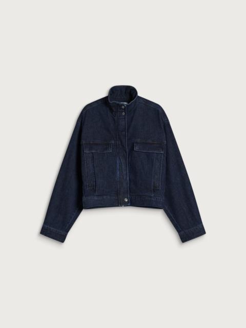 GOOD AMERICAN Good American Denim Bomber Jacket