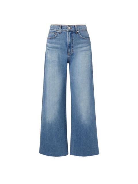 TAYLOR CROPPED WIDE-LEG JEAN