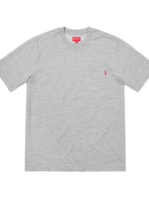 Supreme SS Pocket Tee "SS19- Grey" SU26266