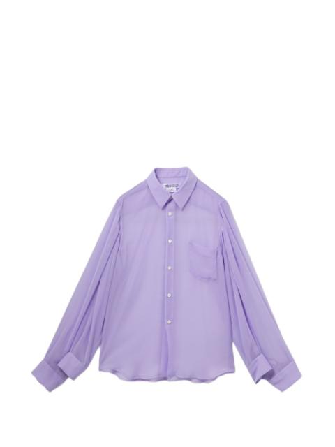 Comme des Garçons Comme des Garçons point-collar shirts