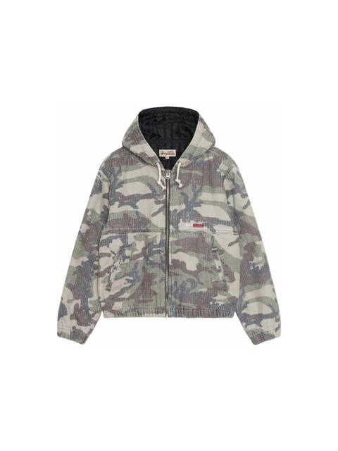Stüssy Stussy Camo Canvas Needlepunch Work Jacket Woodland Camo
