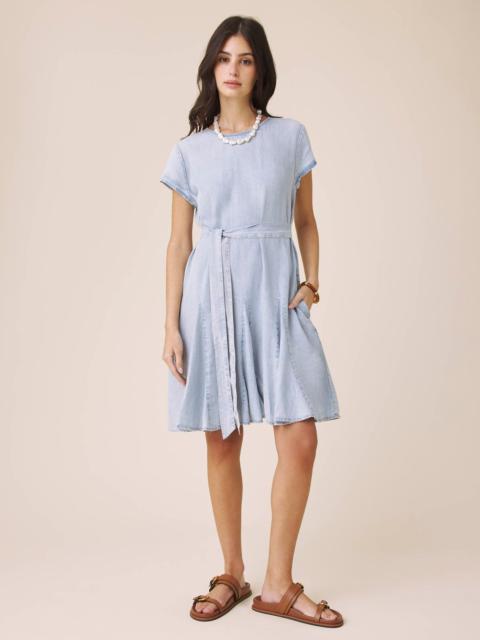 Splendid Lydia Indigo Mini Dress