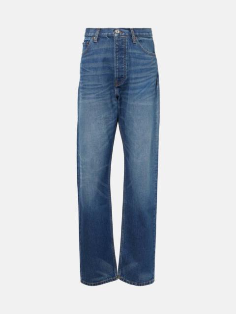 AYA MUSE Faded straight jeans