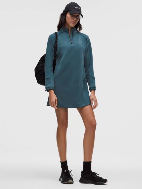 lululemon Softstreme Half-Zip Mini Dress