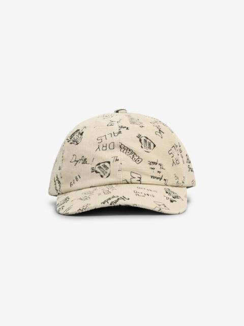 Human Made CORDUROY PATCHWORK CAP (WHITE)