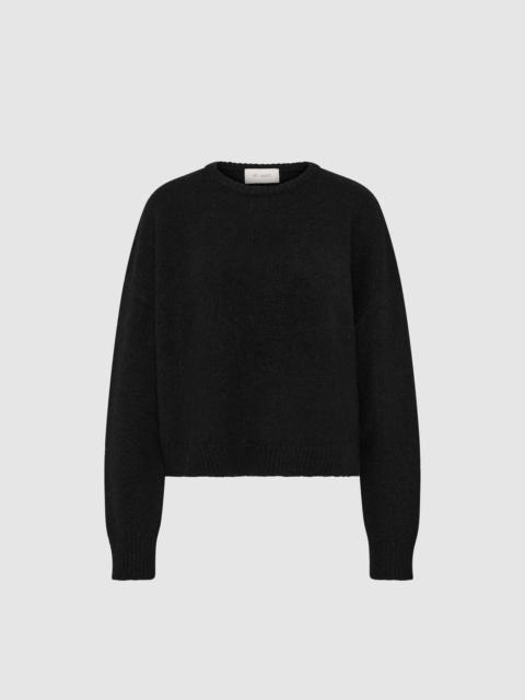 ST. AGNI Cropped Sweater - Black