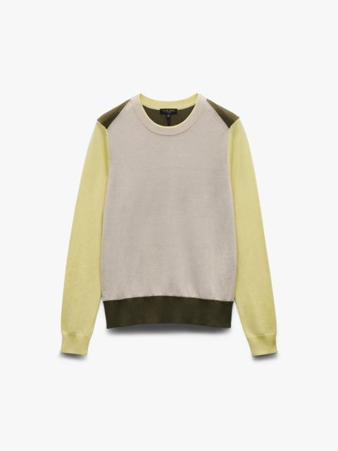 rag & bone Taron Colorblock Wool Sweater