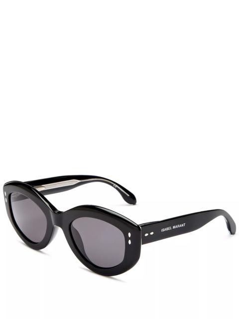Isabel Marant Round Sunglasses, 52mm
