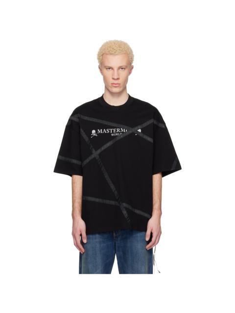 MASTERMIND WORLD Black Wrapped SS T-shirt