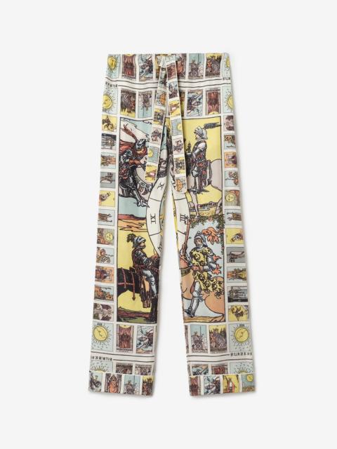 Burberry Tarot Silk Pyjama Trousers