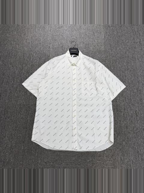 BALENCIAGA Balenciaga Bullet Screen Full Print Shirt