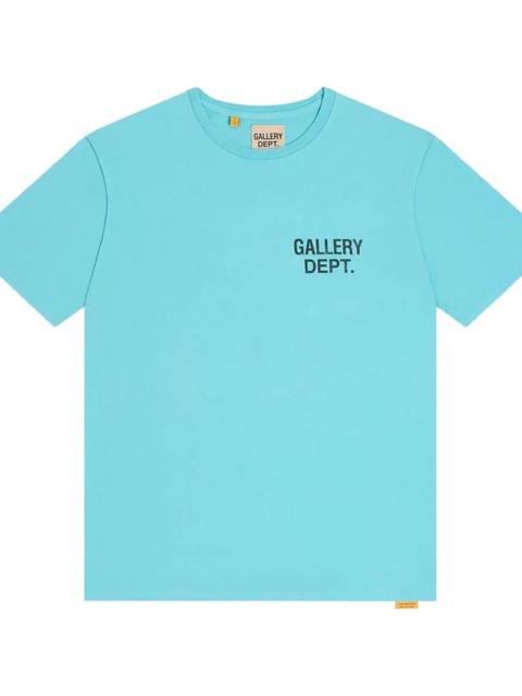 GALLERY DEPT. Souvenir Logo T-Shirt "Teal & Black" GD309