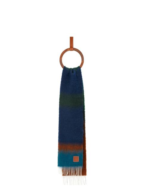 Loewe Stripe scarf in mohair and wool
