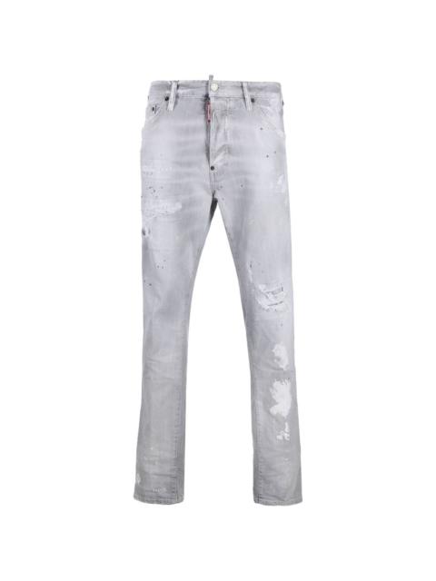 DSQUARED2 ripped-detail denim jeans