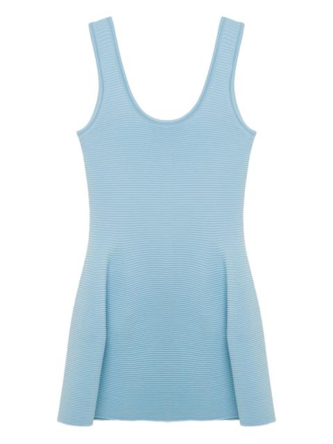 SIMKHAI Larina ribbed mini dress