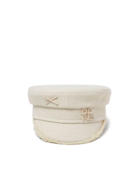 logo-embroidered beret