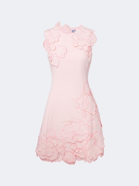 LEO LIN Floral-appliqué minidress