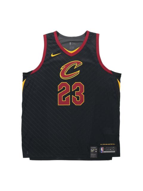 Nike Nike NBA LeBron James Statement Edition AU Player Edition Basketball Jersey Black 863148-010